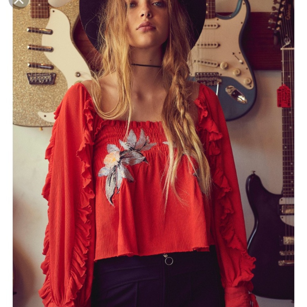 ISO Free People Ginger babe top